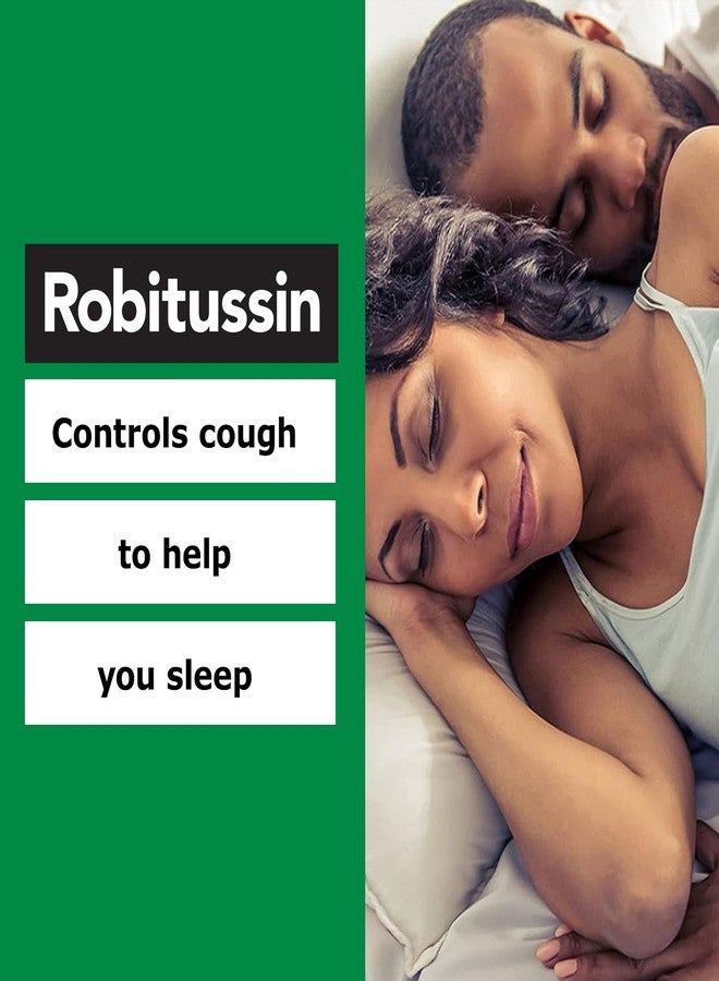 Robitussin Honey DM Max Cough Plus Chest Congestion and Robitussin Maximum Strength Honey Nighttime Cough DM, Adult Formulas - 2 x 4 Fl Oz Bottles - Image 4
